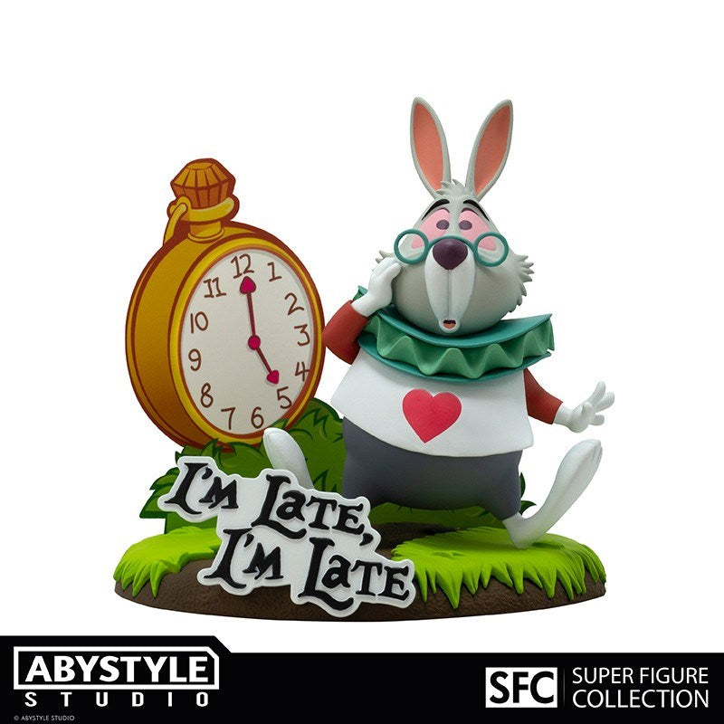 ABYSTYLE DISNEY: ALICE IN WONDERLAND - "WHITE RABBIT" FIGURE SFC 10 CM