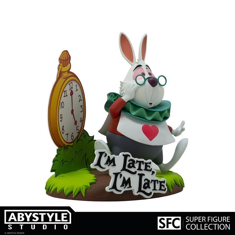 ABYSTYLE DISNEY: ALICE IN WONDERLAND - "WHITE RABBIT" FIGURE SFC 10 CM