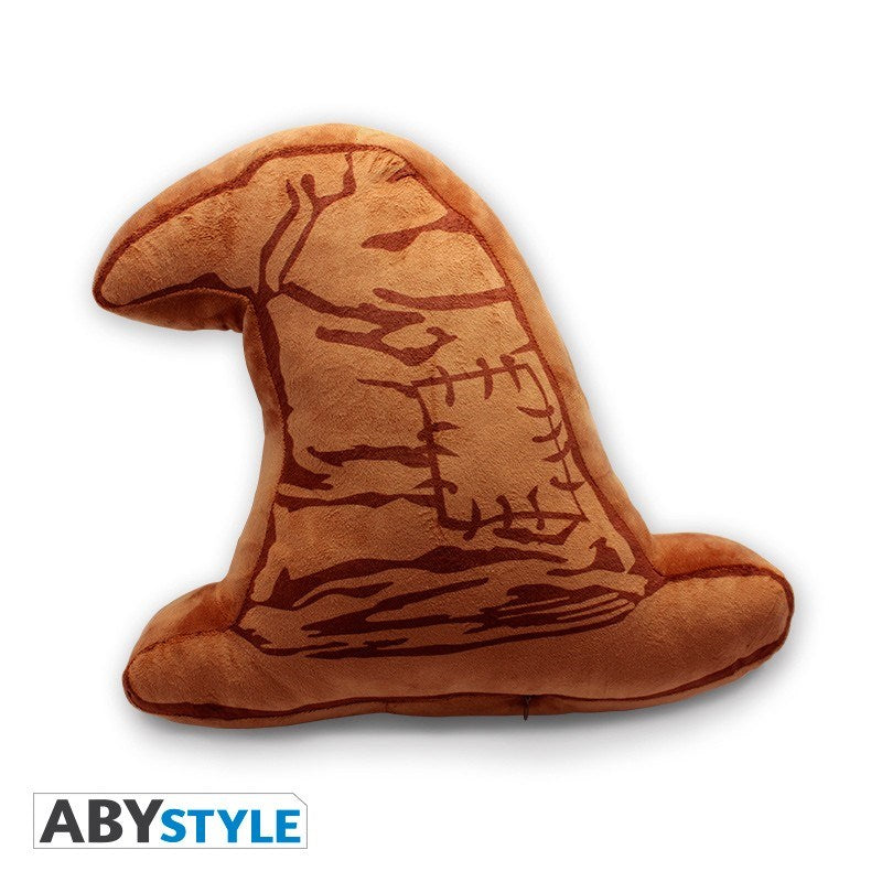 ABYSTYLE HARRY POTTER - CUSCINO: "CAPPELLO PARLANTE" (CON SUONI)