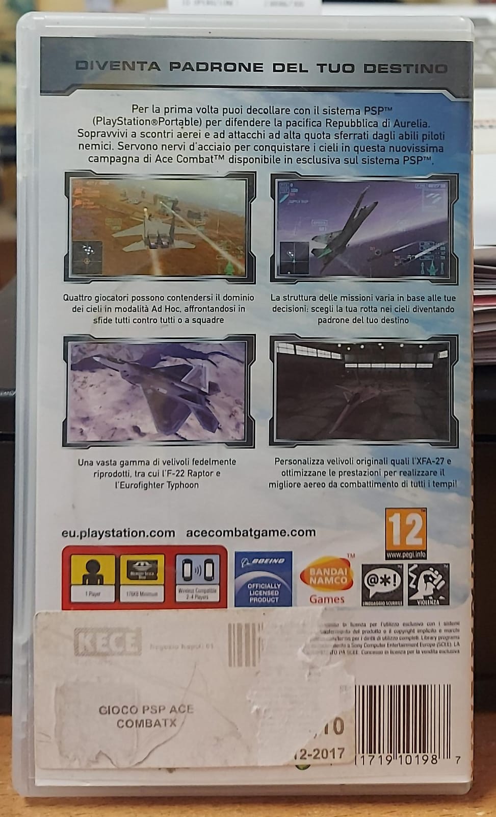 ACE COMBAT X SKIES OF DECEPTION - ESSENTIALS
