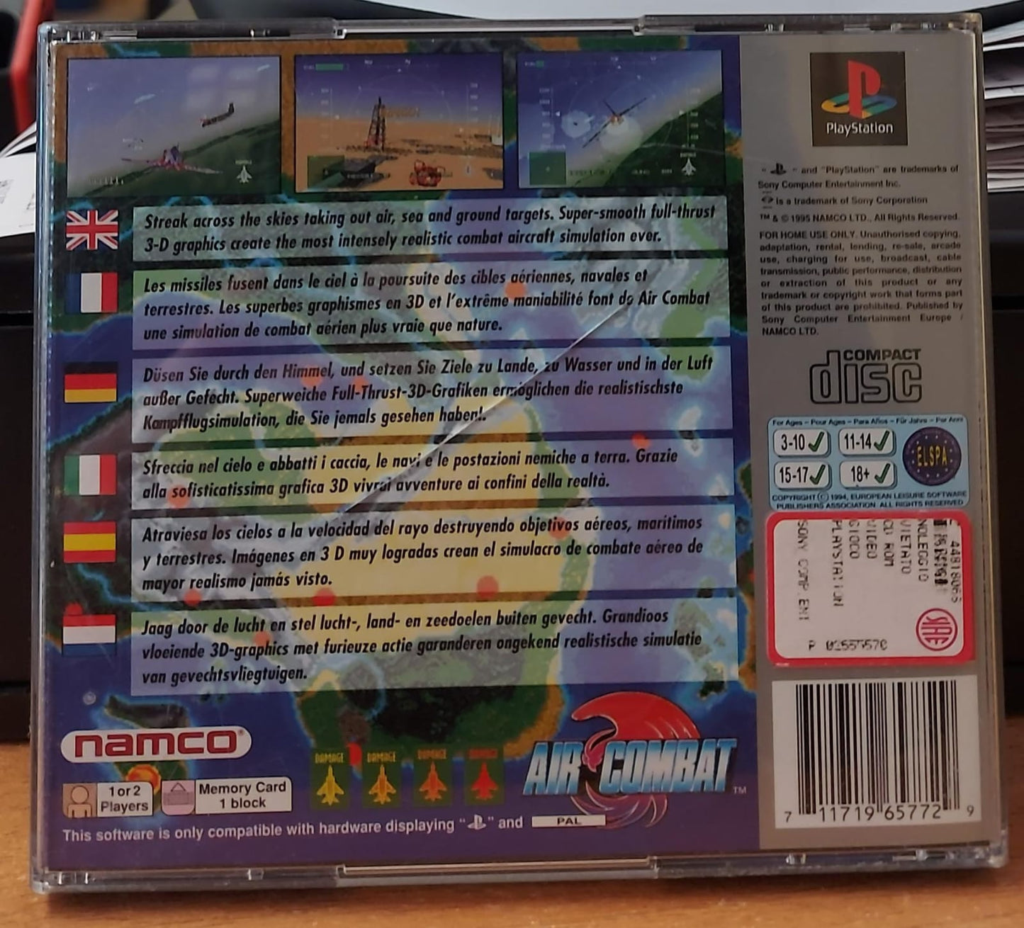 AIR COMBAT - PLATINUM