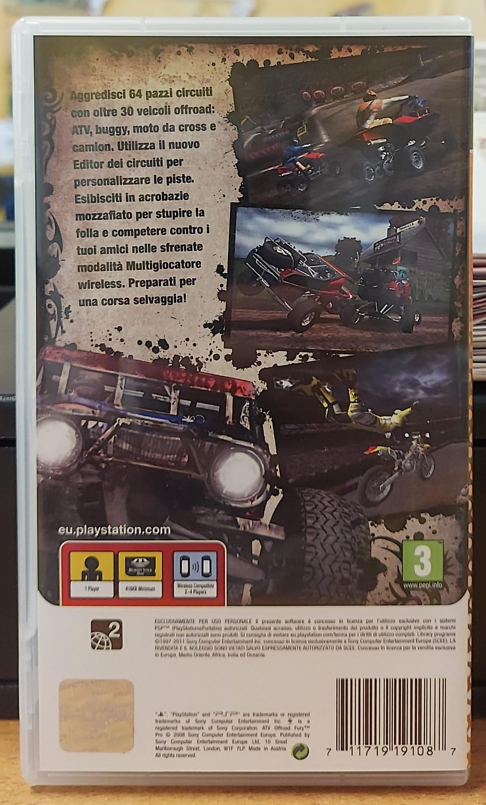 ATV OFFORAD FURY PRO