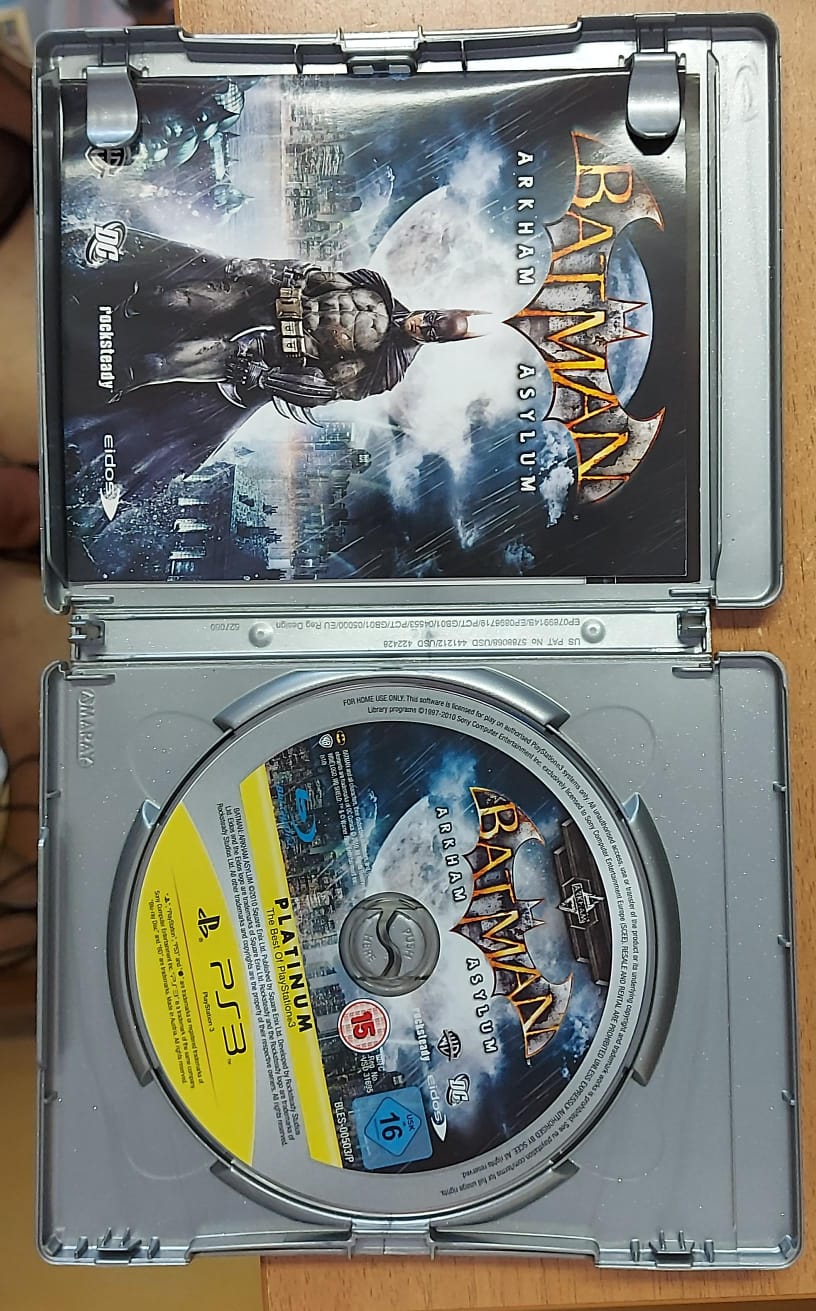 BATMAN ARKHAM ASYLUM - PLATINUM