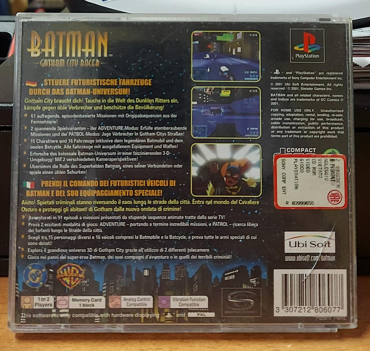 BATMAN GOTHAM CITY RACER