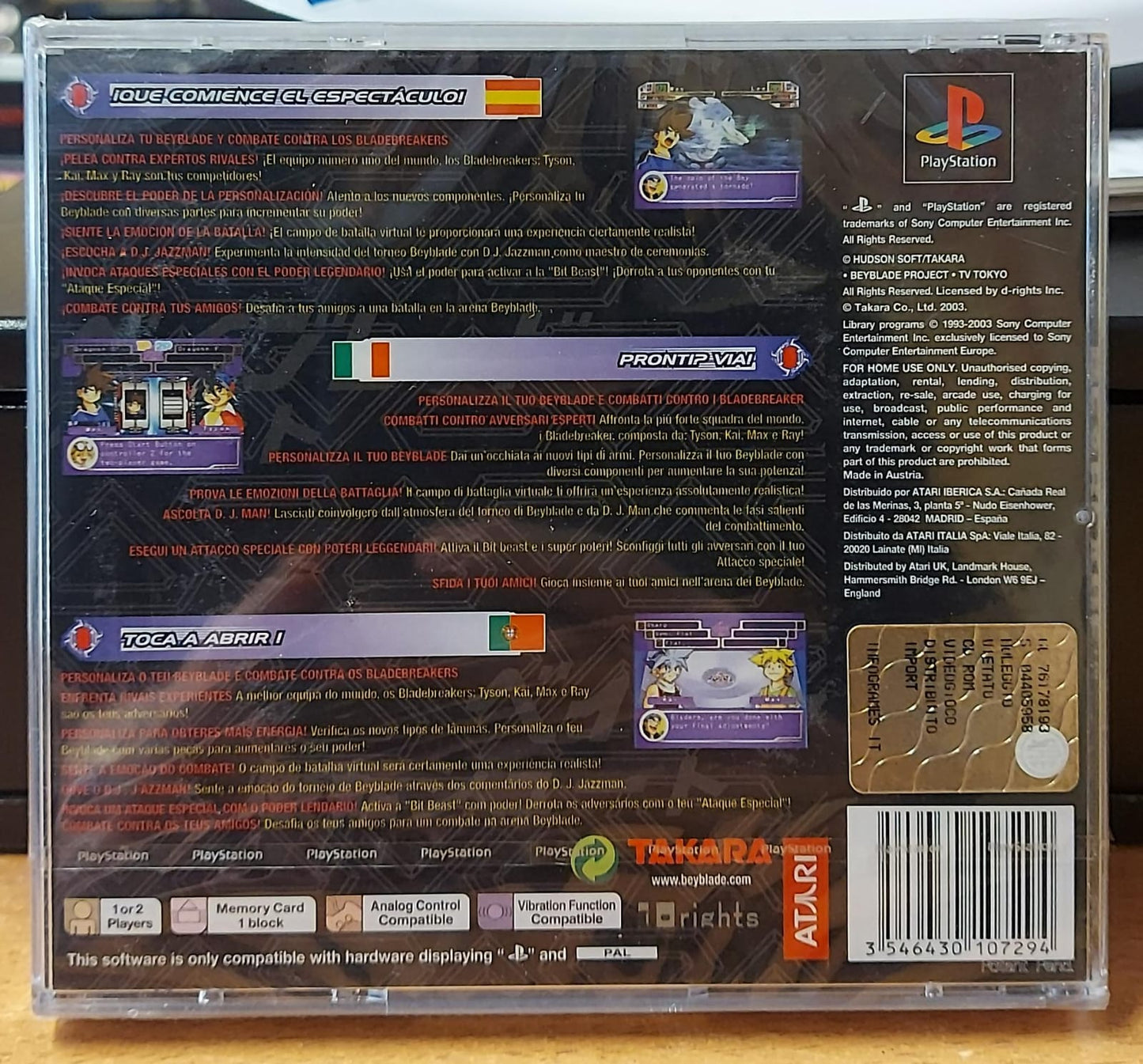 BEYBLADE NUOVO MAI APERTO