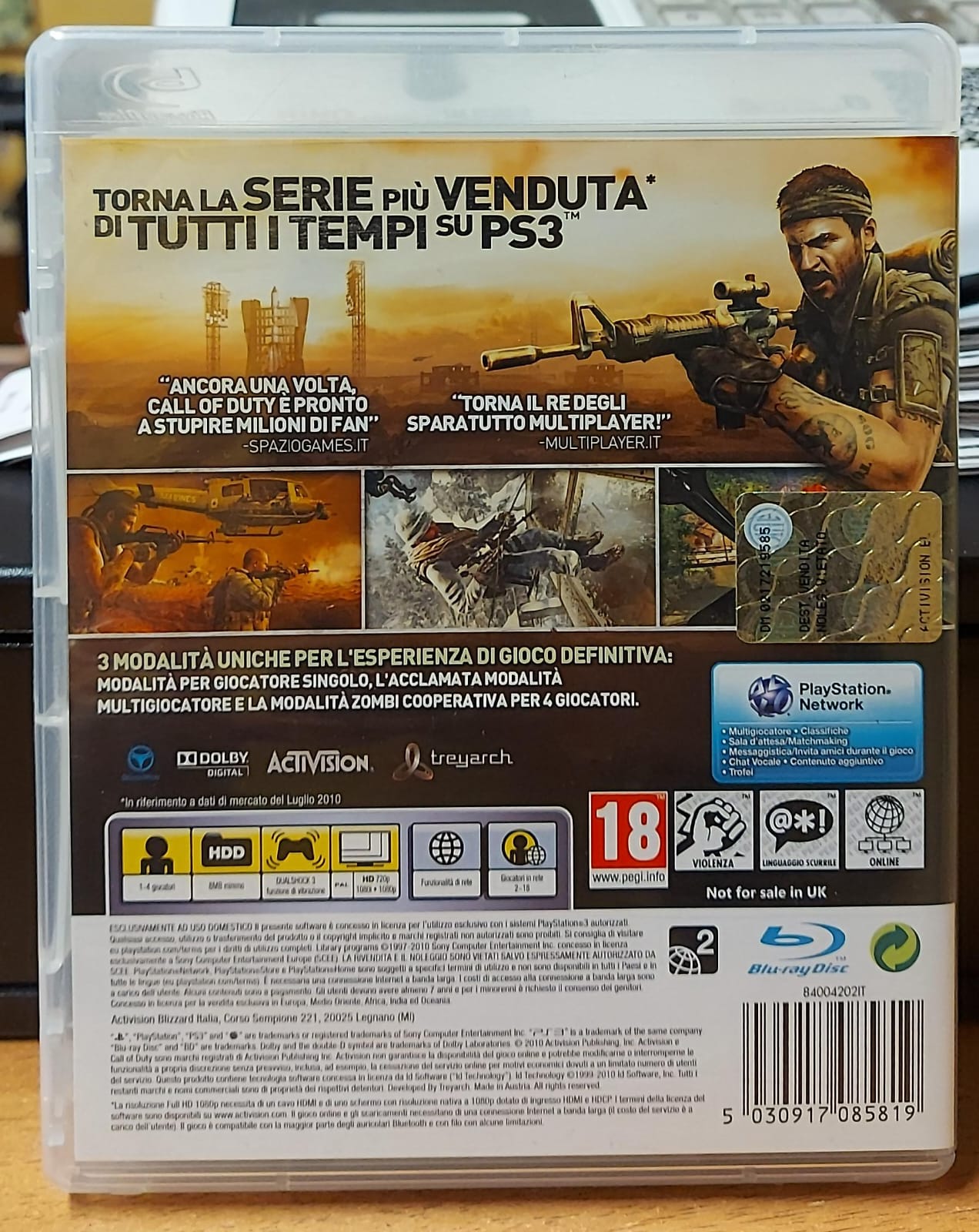 CALL OF DUTY BLACK OPS