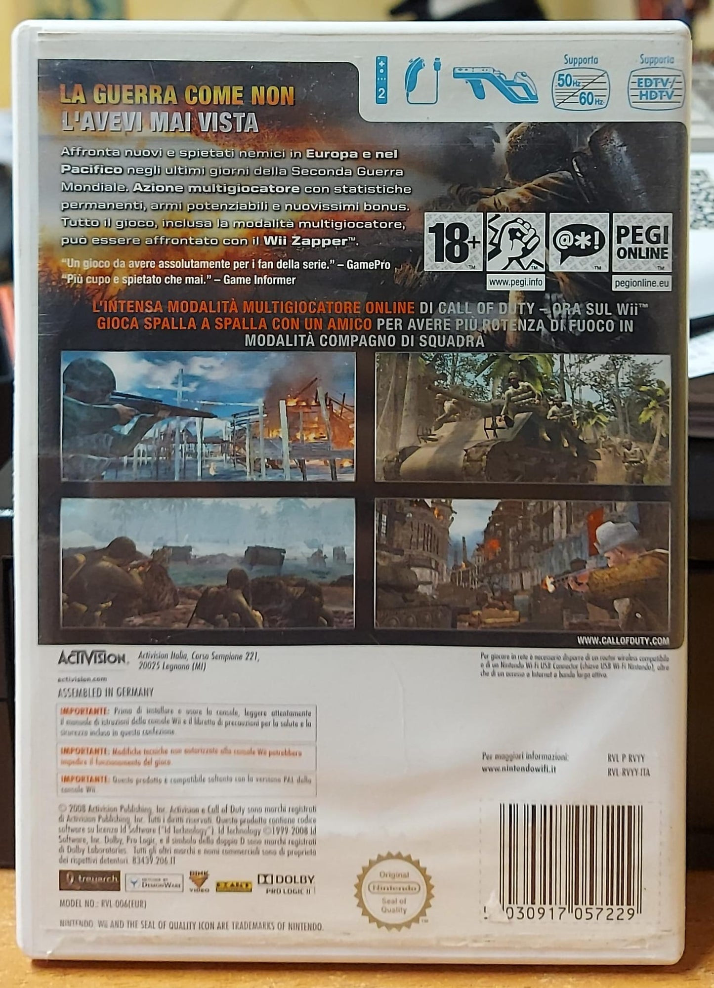 CALL OF DUTY WORLD AT WAR