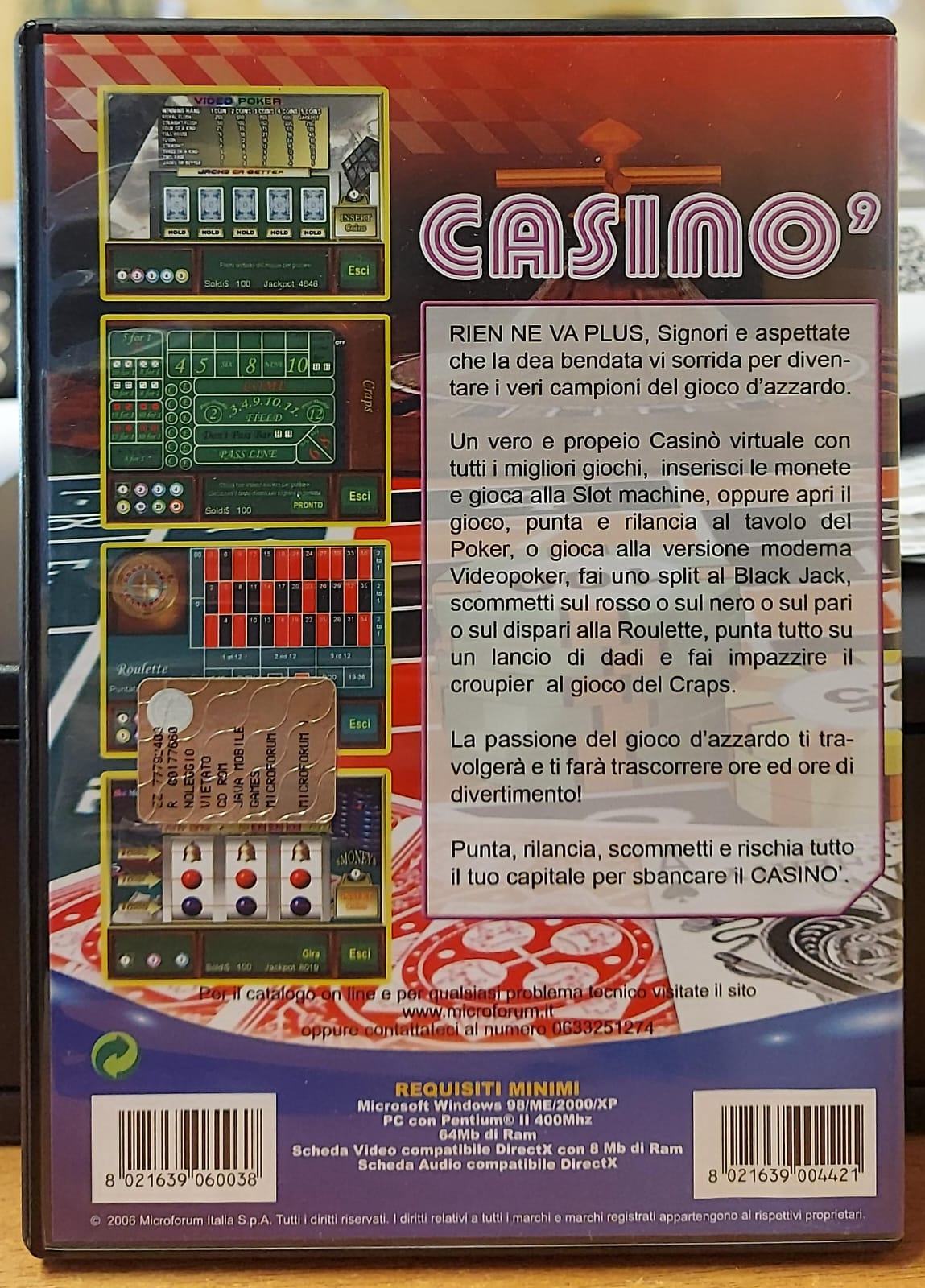 CASINO' MICROFORUM