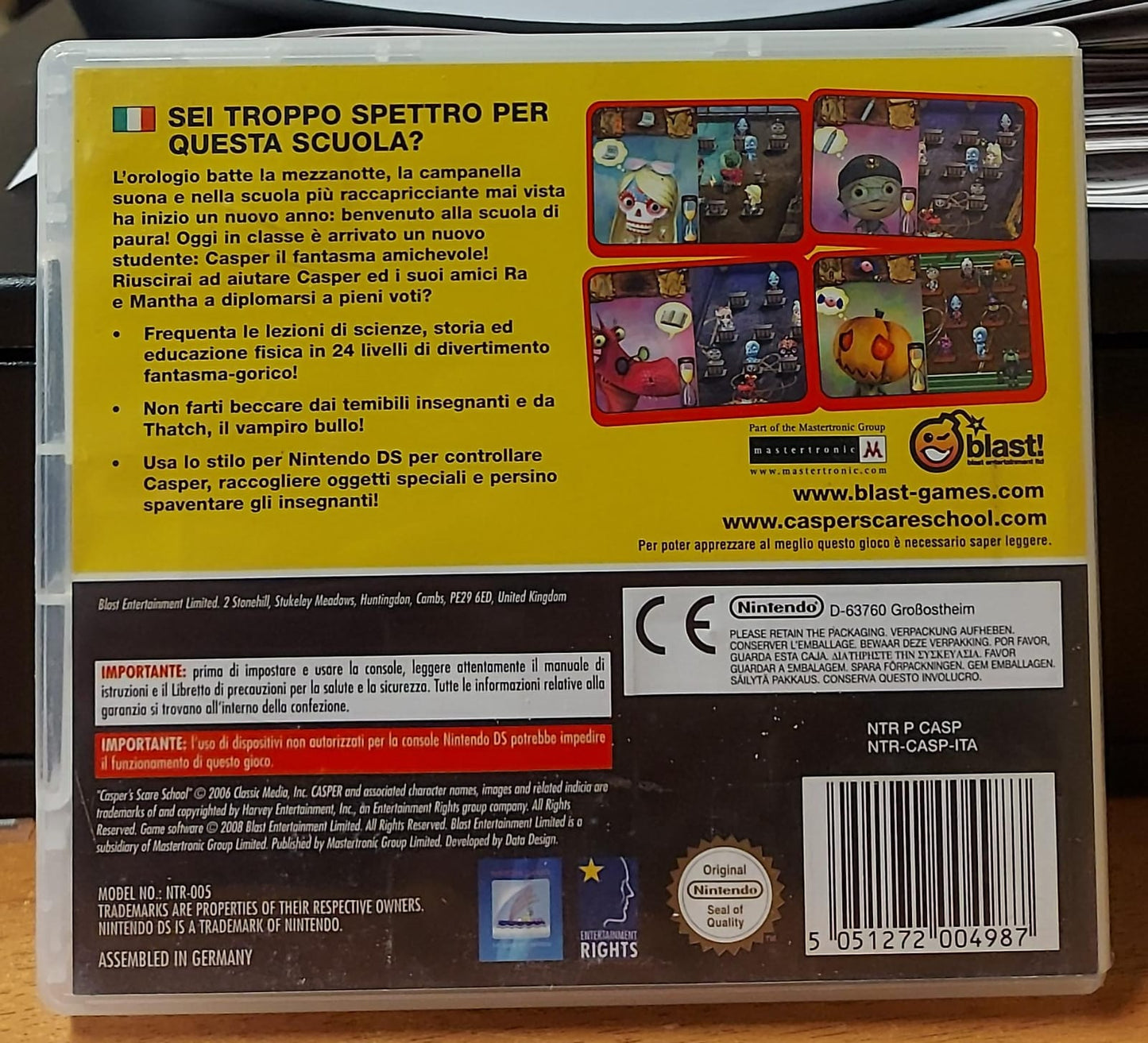 CASPER UNA SCUOLA DA URLO CAPRIOLE IN CLASSE