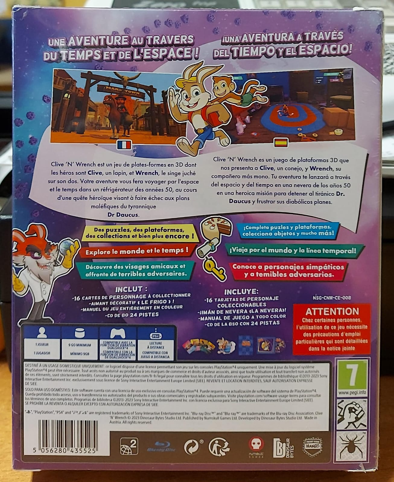 CLIVE N WRENCH COLLECTOR'S EDITION - NUOVO MAI APERTO