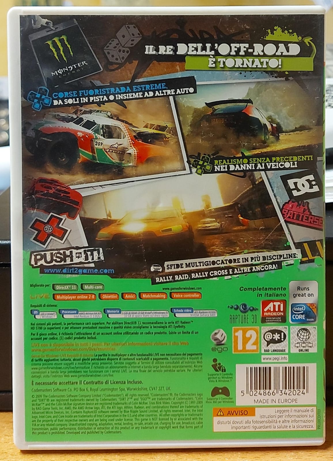 COLIN MCRAE DIRT 2