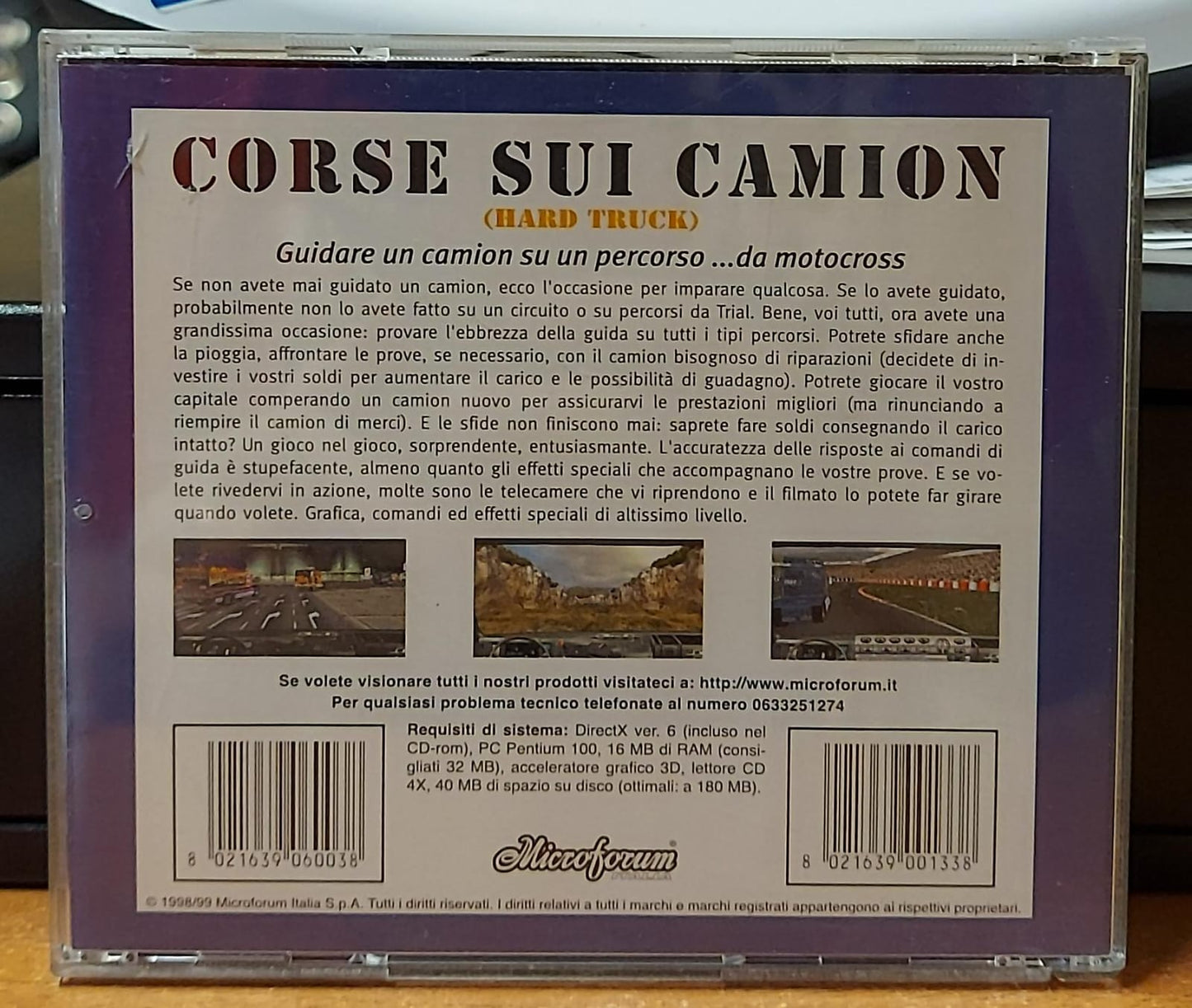 CORSE SUI CAMION