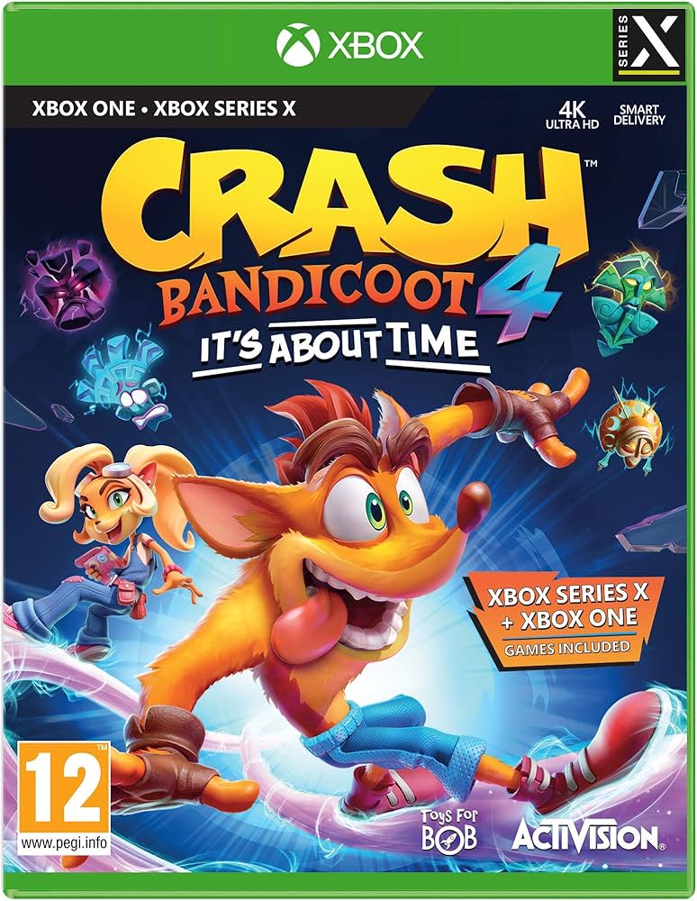 CRASH BANDICOOT 4 IT'S ABOUT TIME