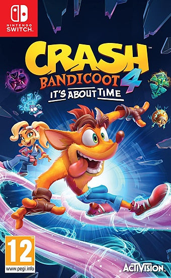 CRASH BANDICOOT 4 IT'S ABOUT TIME - NUOVO MAI APERTO
