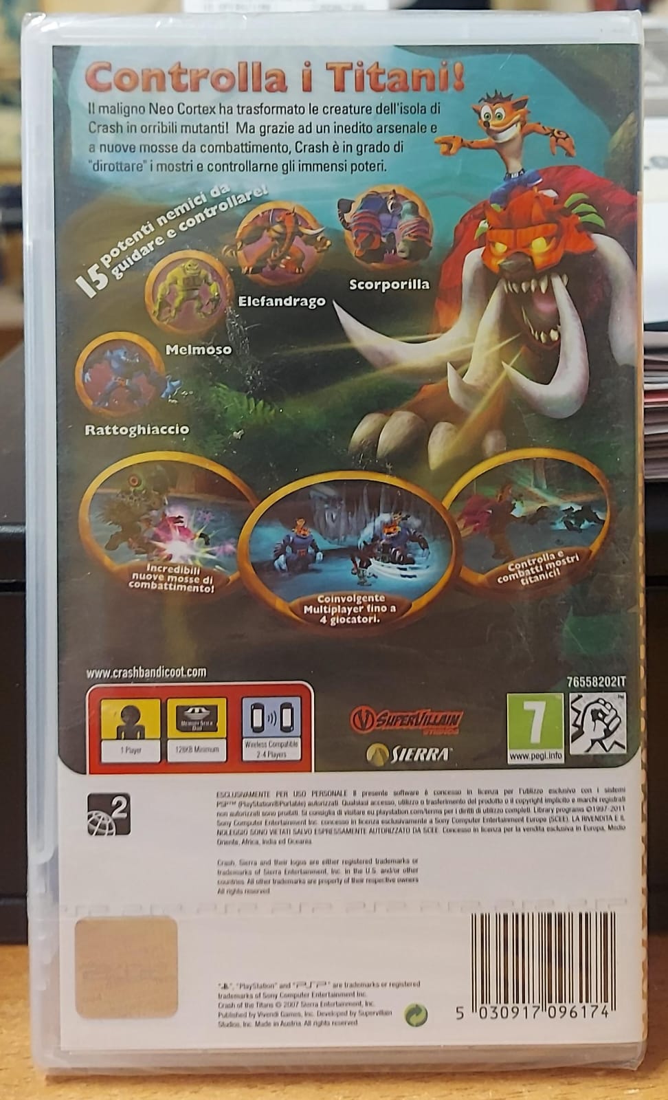 CRASH OF THE TITANS - NUOVO MAI APERTO
