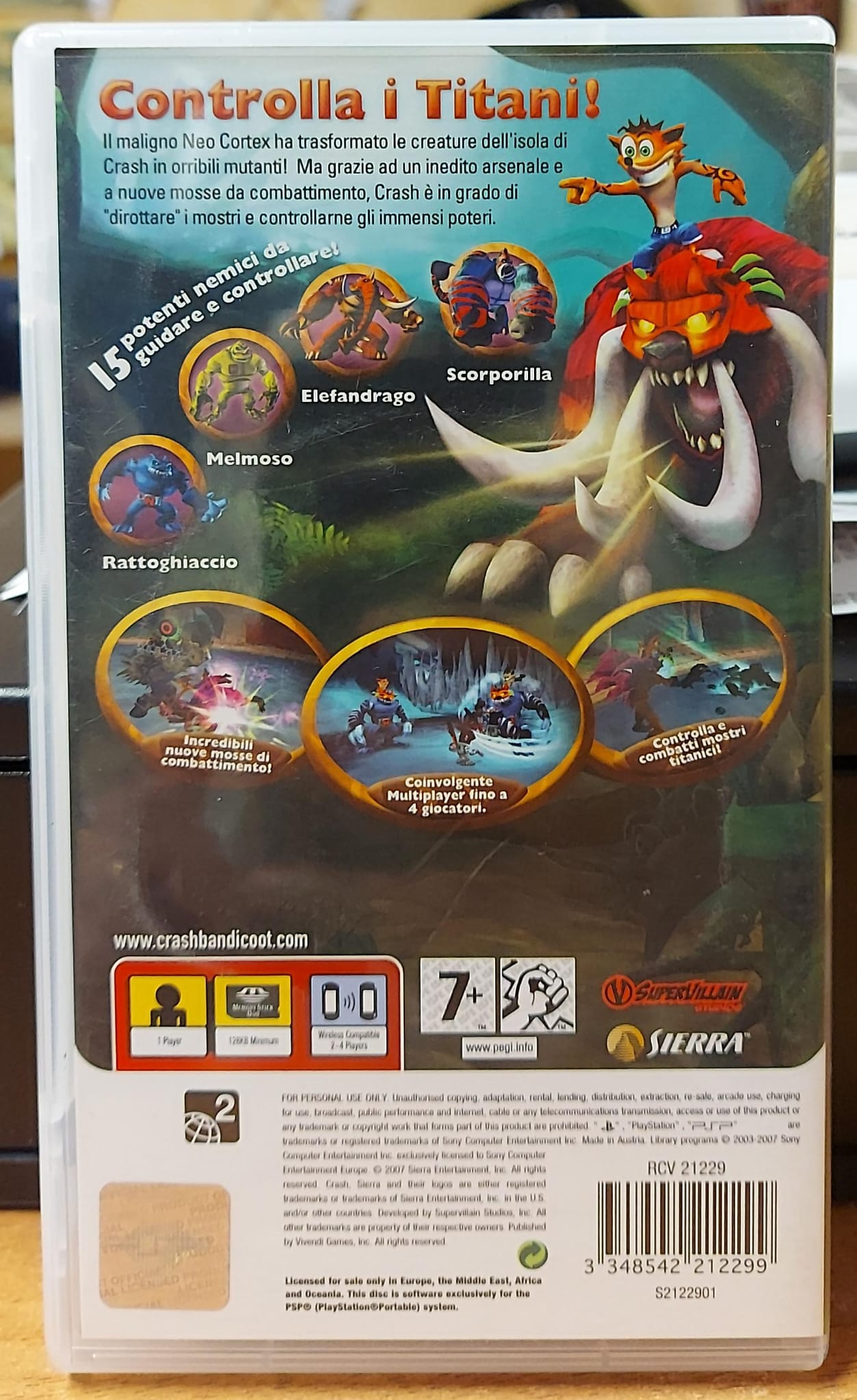 CRASH OF THE TITANS