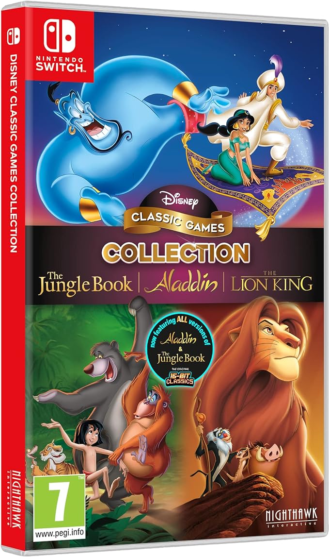DISNEY CLASSIC GAMES COLLECTION 3 GIOCHI - NUOVO MAI APERTO