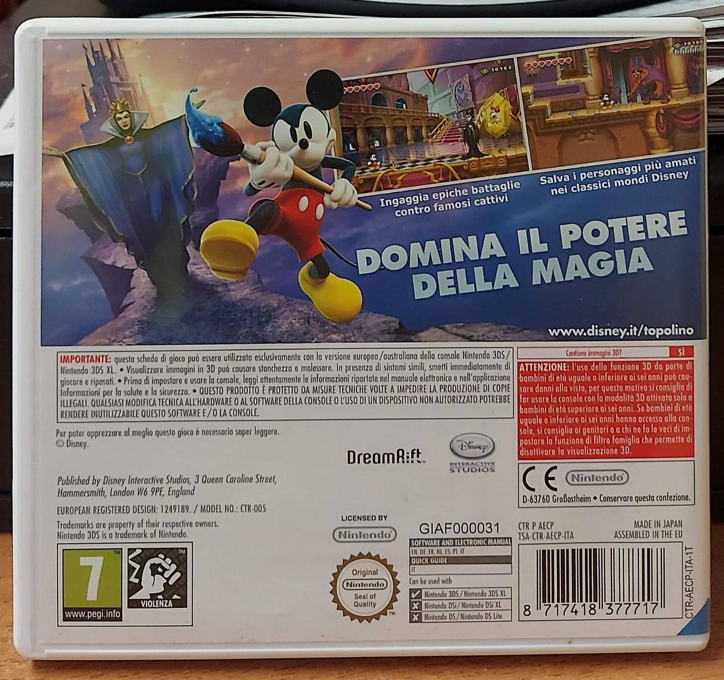 EPIC MICKEY IL POTERE DELLA MAGIA
