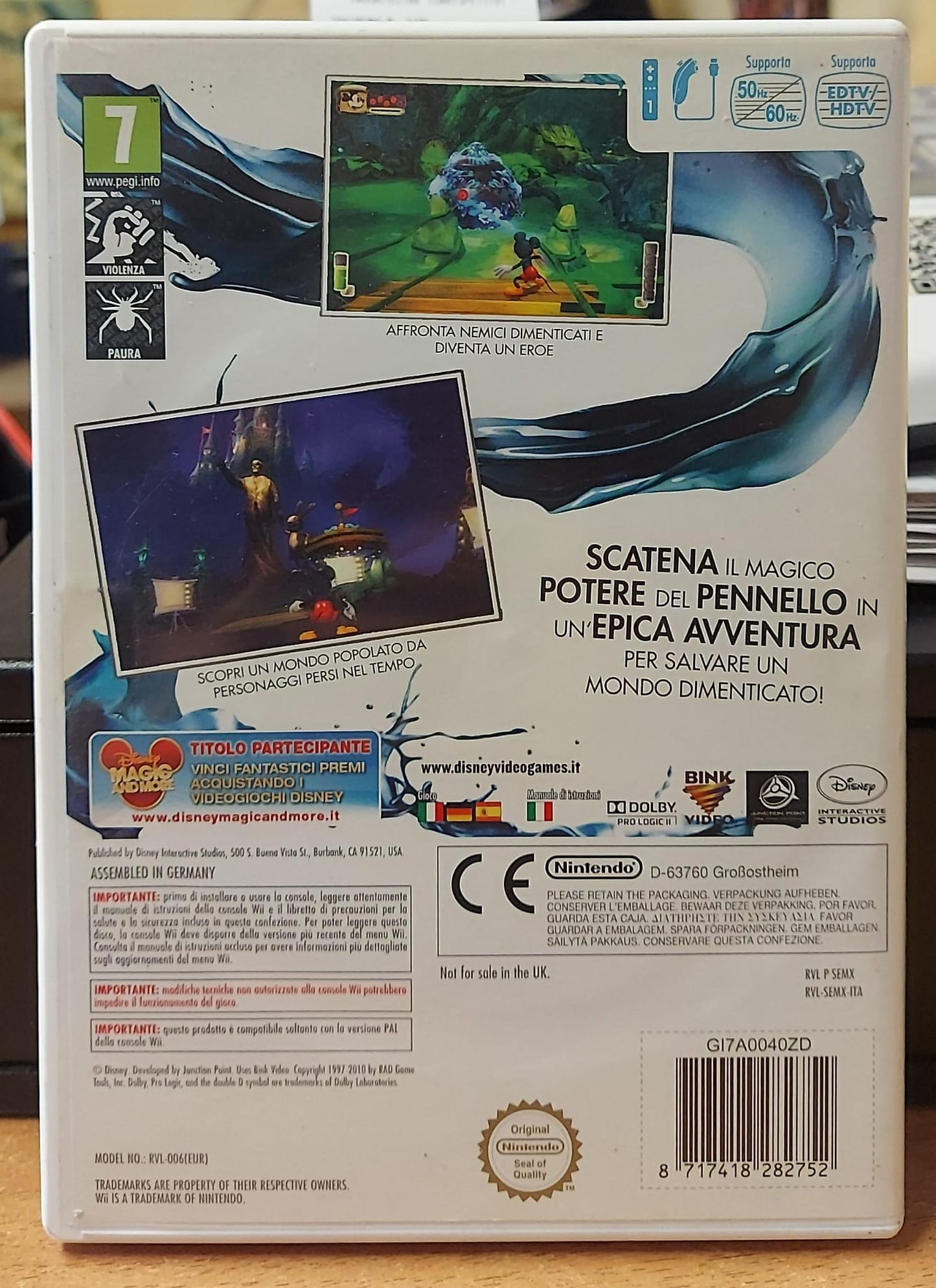 EPIC MICKEY LA LEGGENDARIA SFIDA DI TOPOLINO