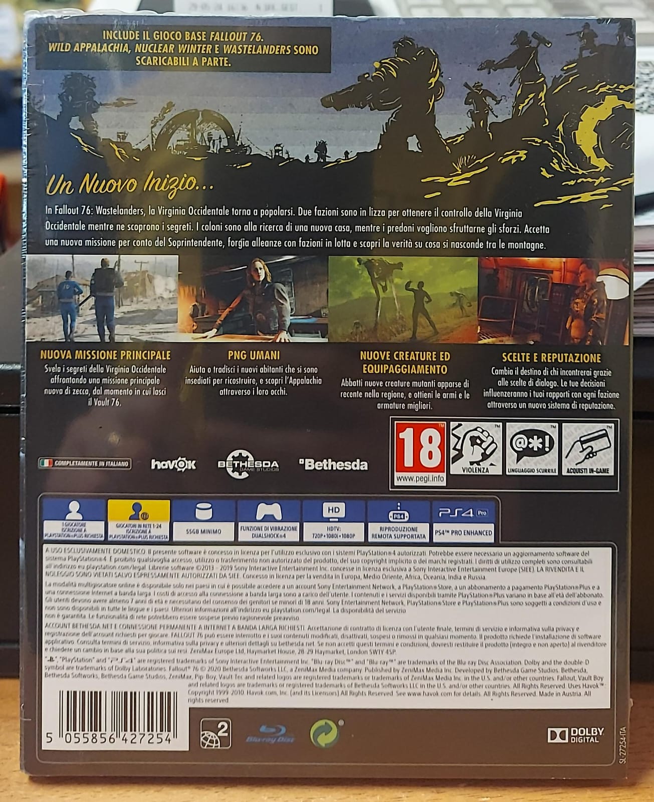 FALLOUT 76 WASTELANDERS - NUOVO MAI APERTO