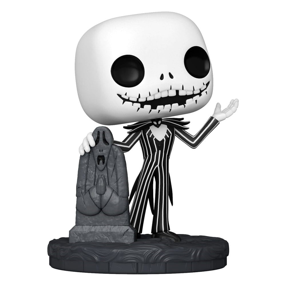 FUNKO POP DISNEY THE NIGHTMARE BEFORE CHRISTMAS 30TH 1355 JACK W GRAVESTONE 9 CM