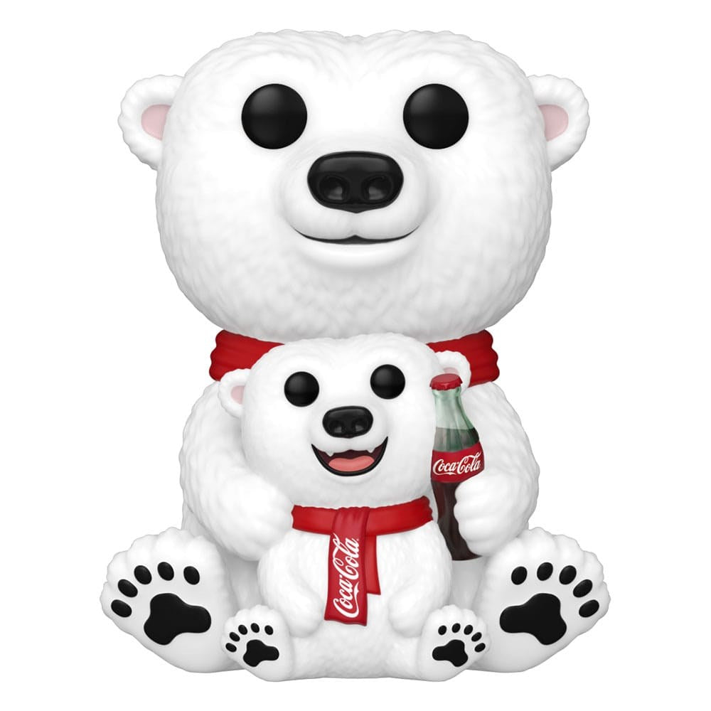 FUNKO POP ICON - 241 COCA-COLA BEAR W/CUB 9 CM