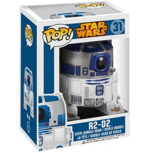 FUNKO POP STAR WARS - 31 R2-D2 9 CM