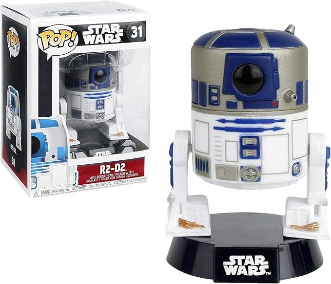 FUNKO POP STAR WARS - 31 R2-D2 9 CM