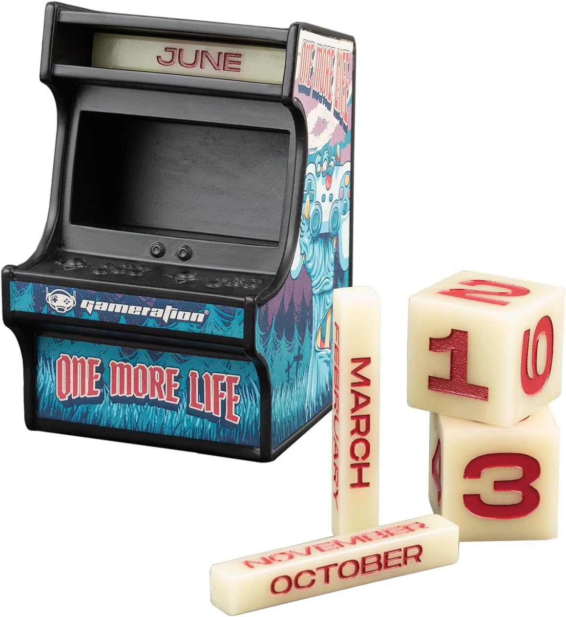 GAMERATION CALENDARIO PERPETUO 3D GAMERATION ARCADE