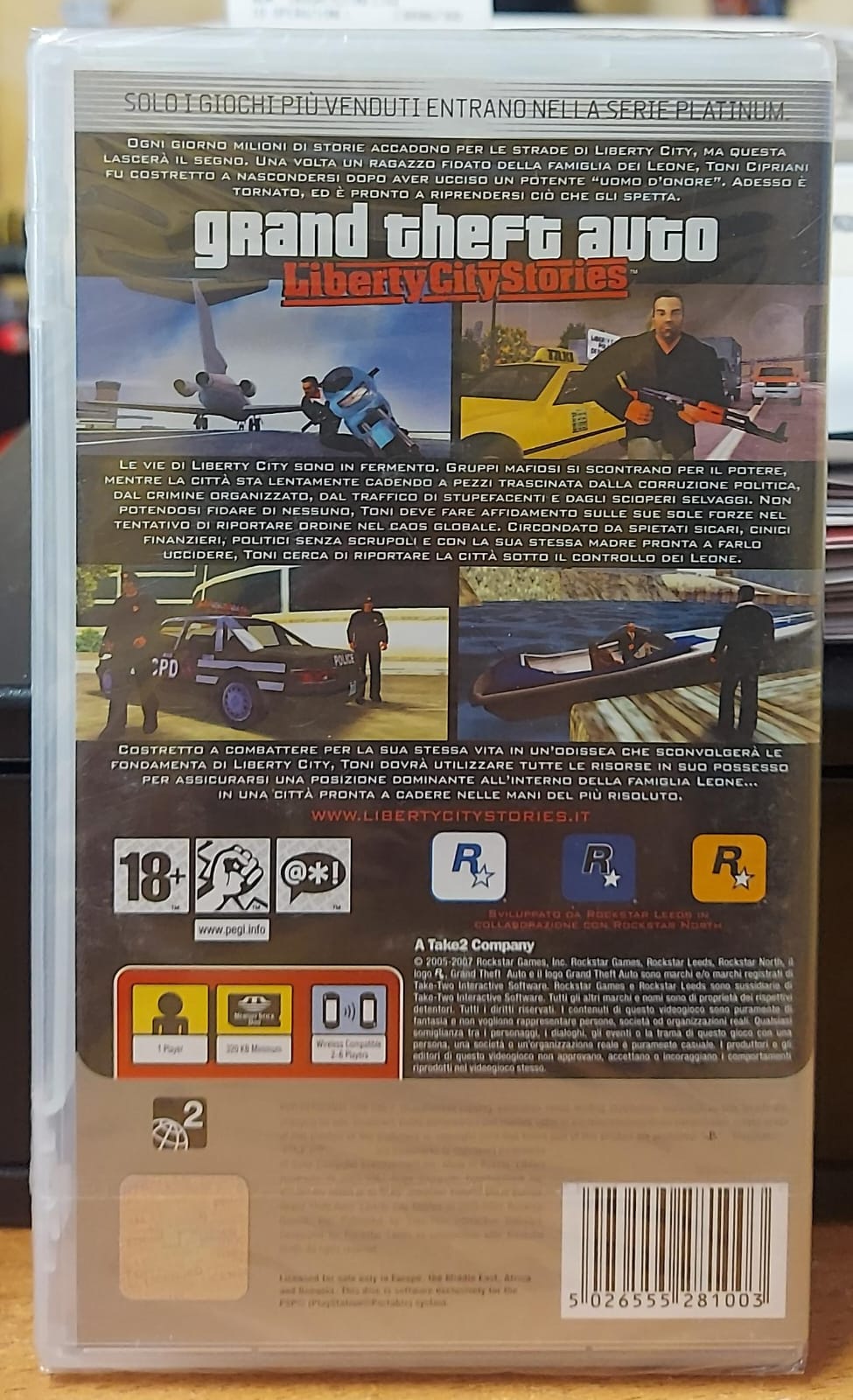 GTA LIBERTY CITY STORIES - NUOVO MAI APERTO