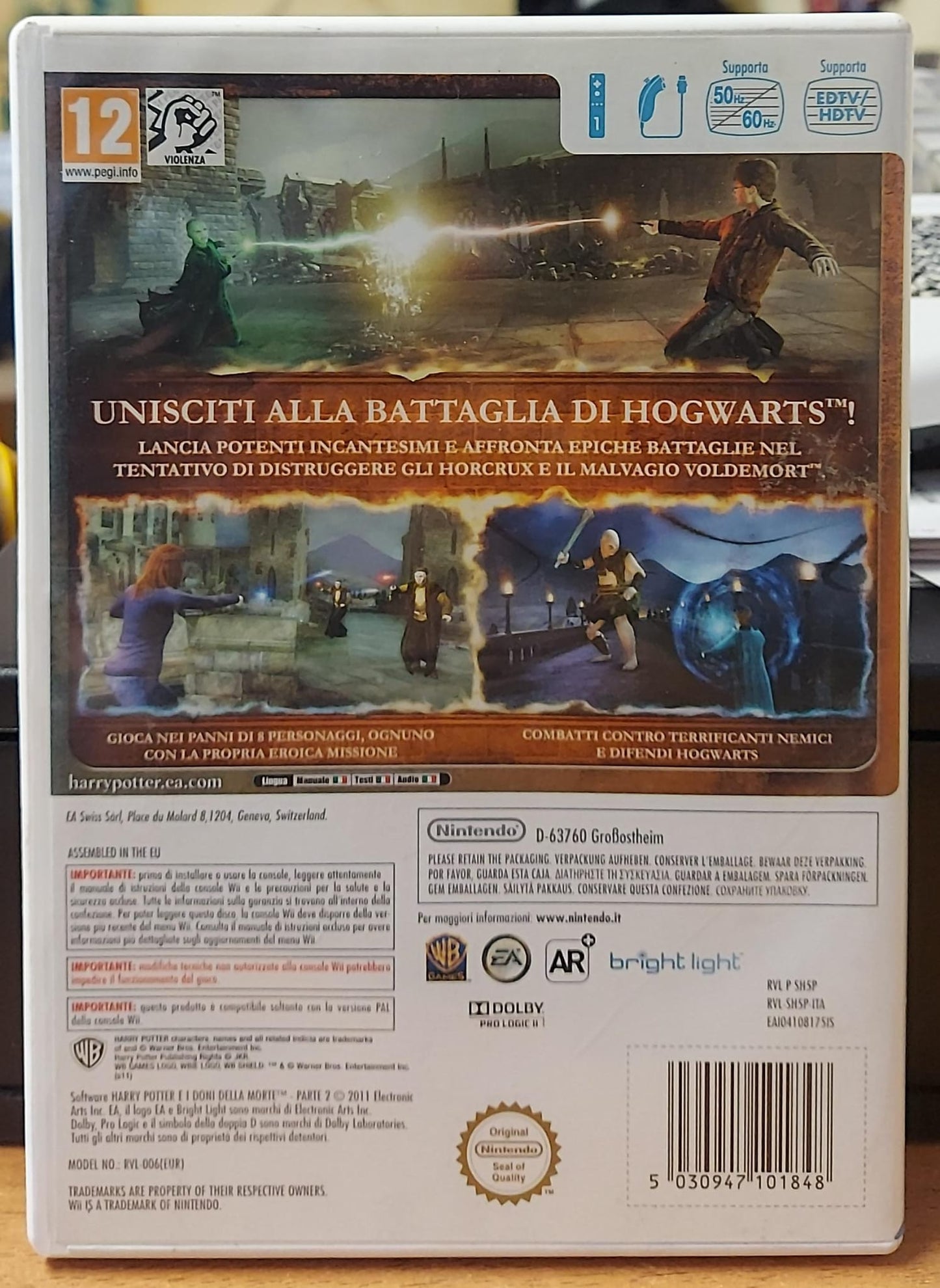 HARRY POTTER E I DONI DELLA MORTE PARTE 2