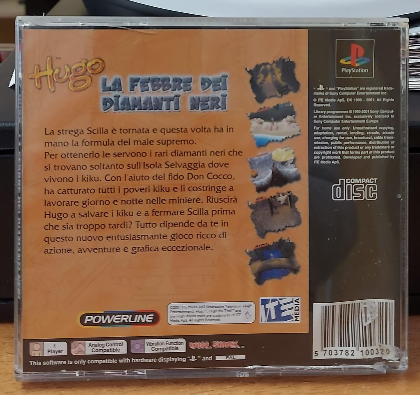 HUGO LA FEBBRE DEI DIAMANTI NERI