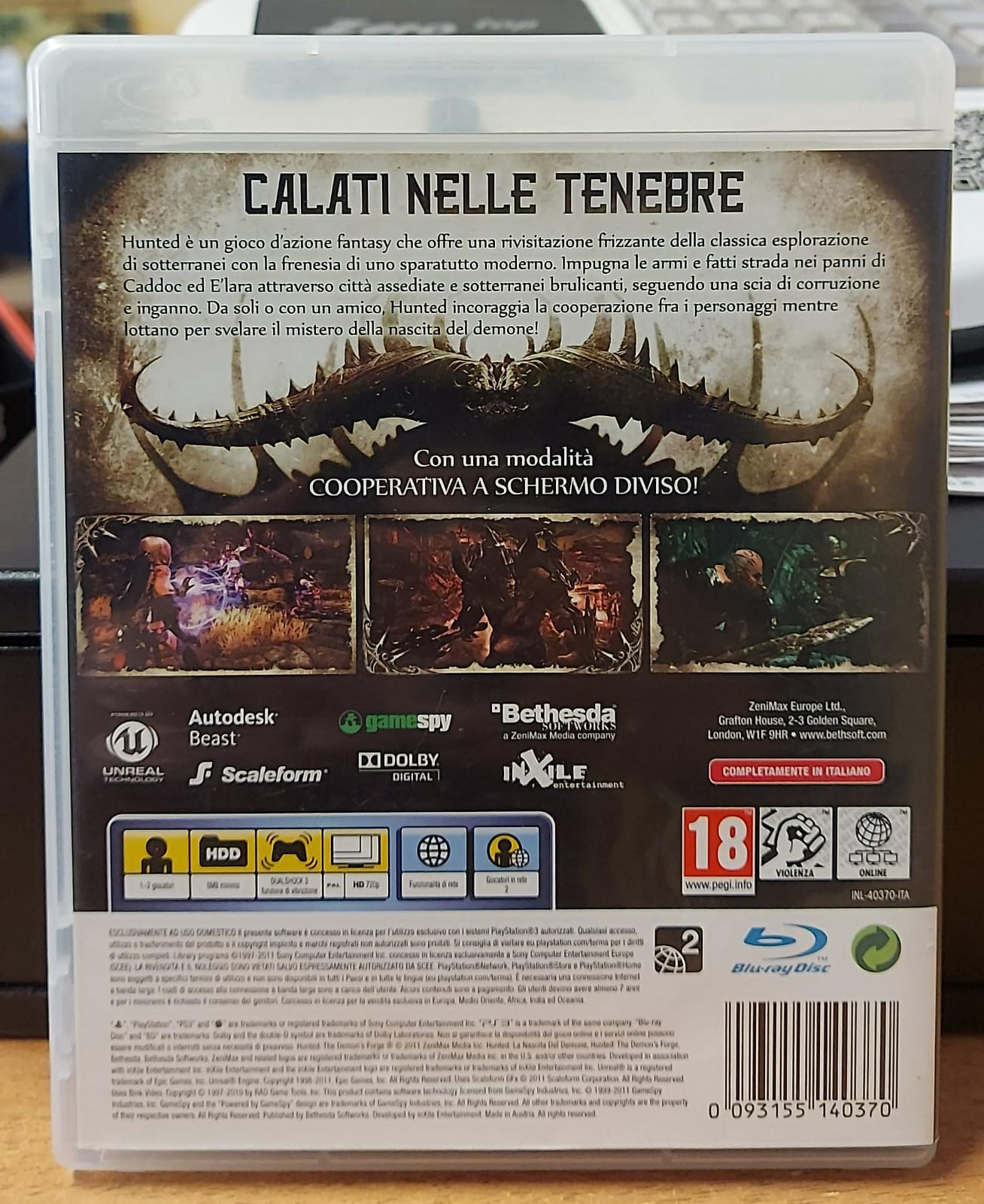 HUNTED LA NASCITA DEL DEMONE