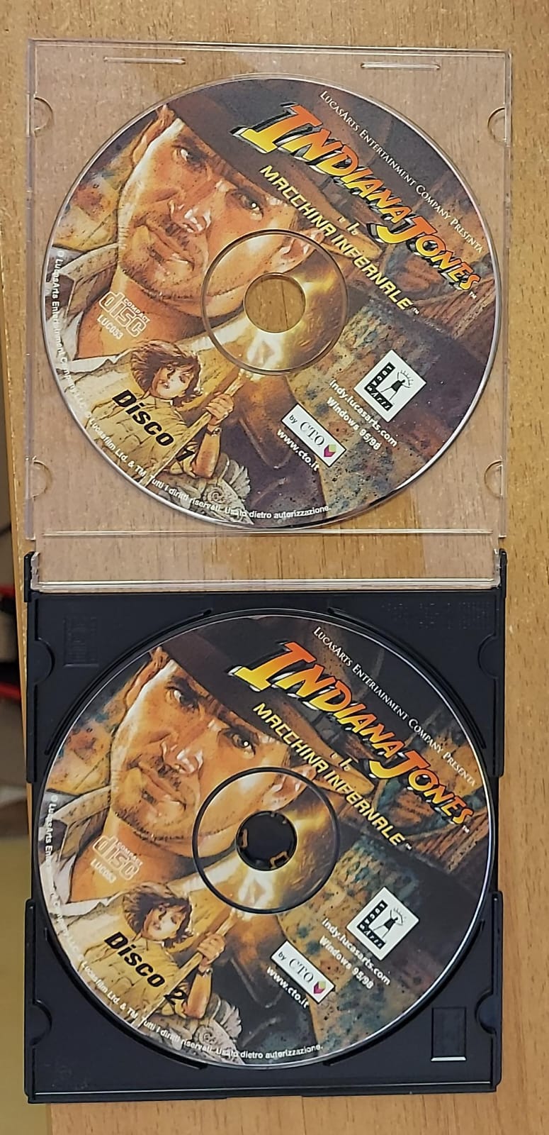 INDIANA JONES E LA MACCHINA INFERNALE - SOLO DISCHI