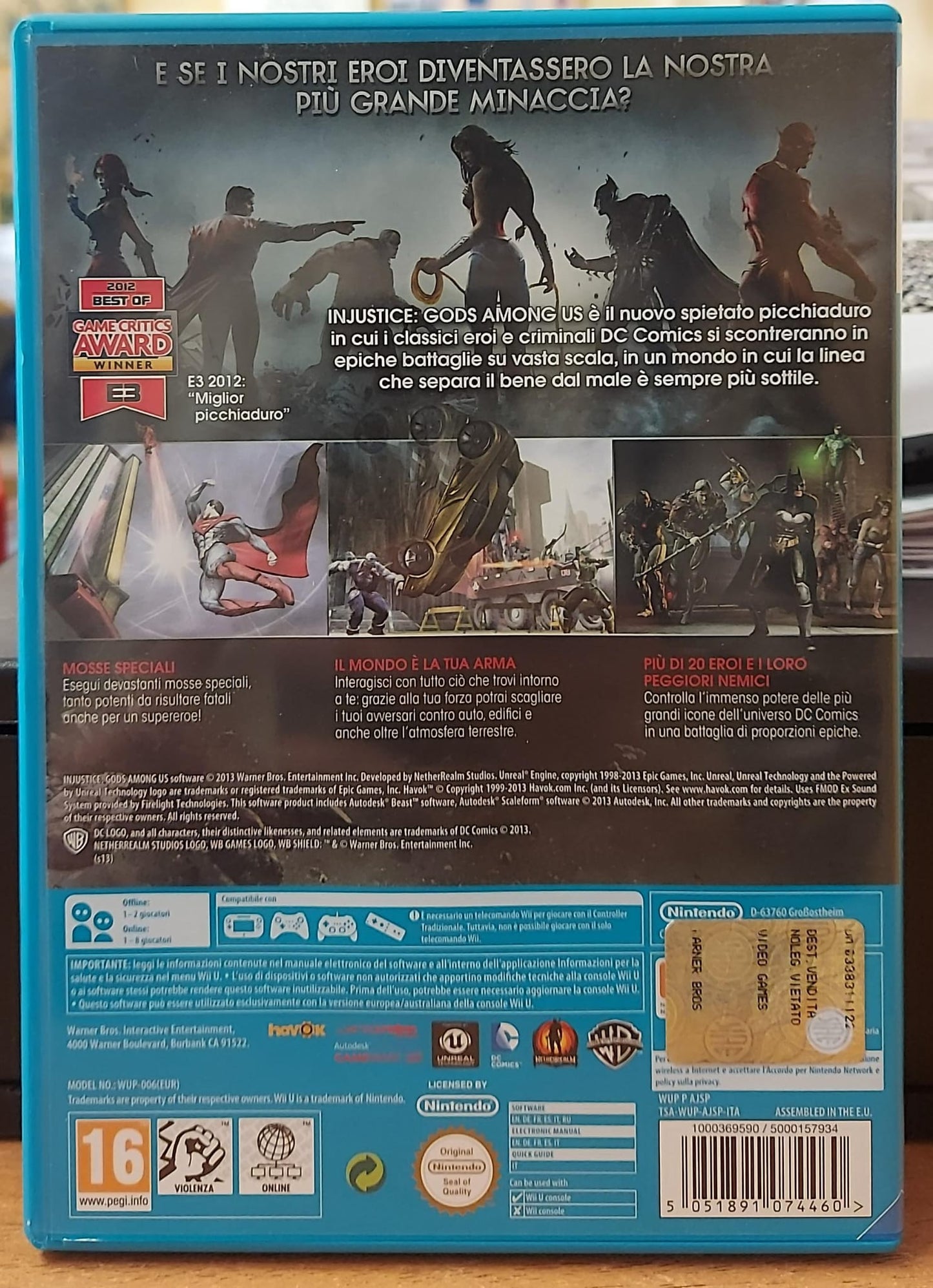 INJUSTICE GODS AMONG US
