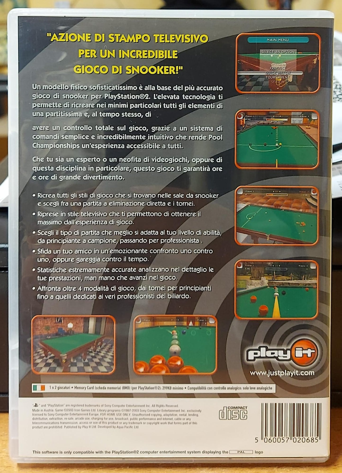 INTERNATIONAL SNOOKER CHAMPIONSHIP