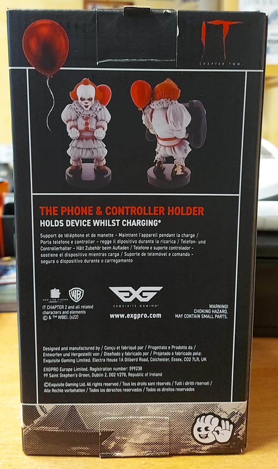 IT 2 - PENNYWISE CABLE GUY PORTA SMARTPHONE/CONTROLLER + CAVO USB 1,2 MT