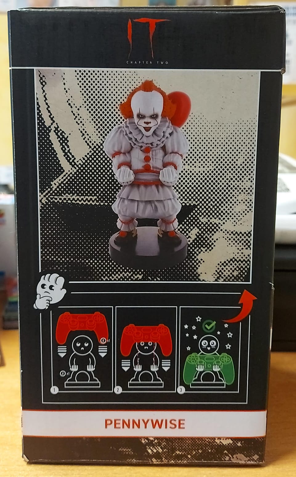 IT 2 - PENNYWISE CABLE GUY PORTA SMARTPHONE/CONTROLLER + CAVO USB 1,2 MT