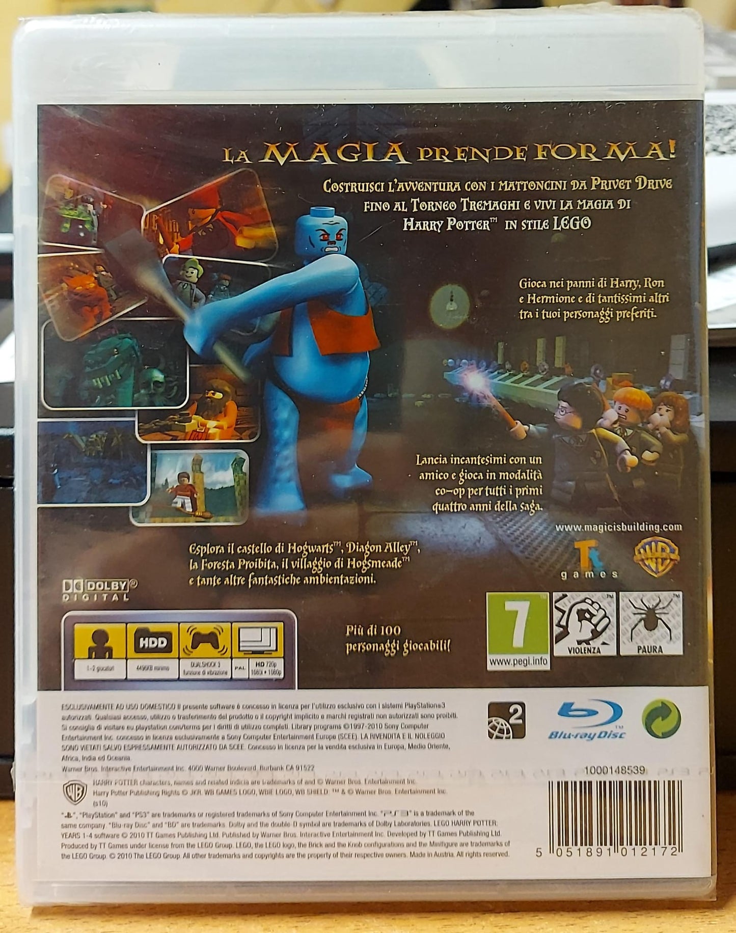 LEGO HARRY POTTER ANNI 1-4 - NUOVO MAI APERTO