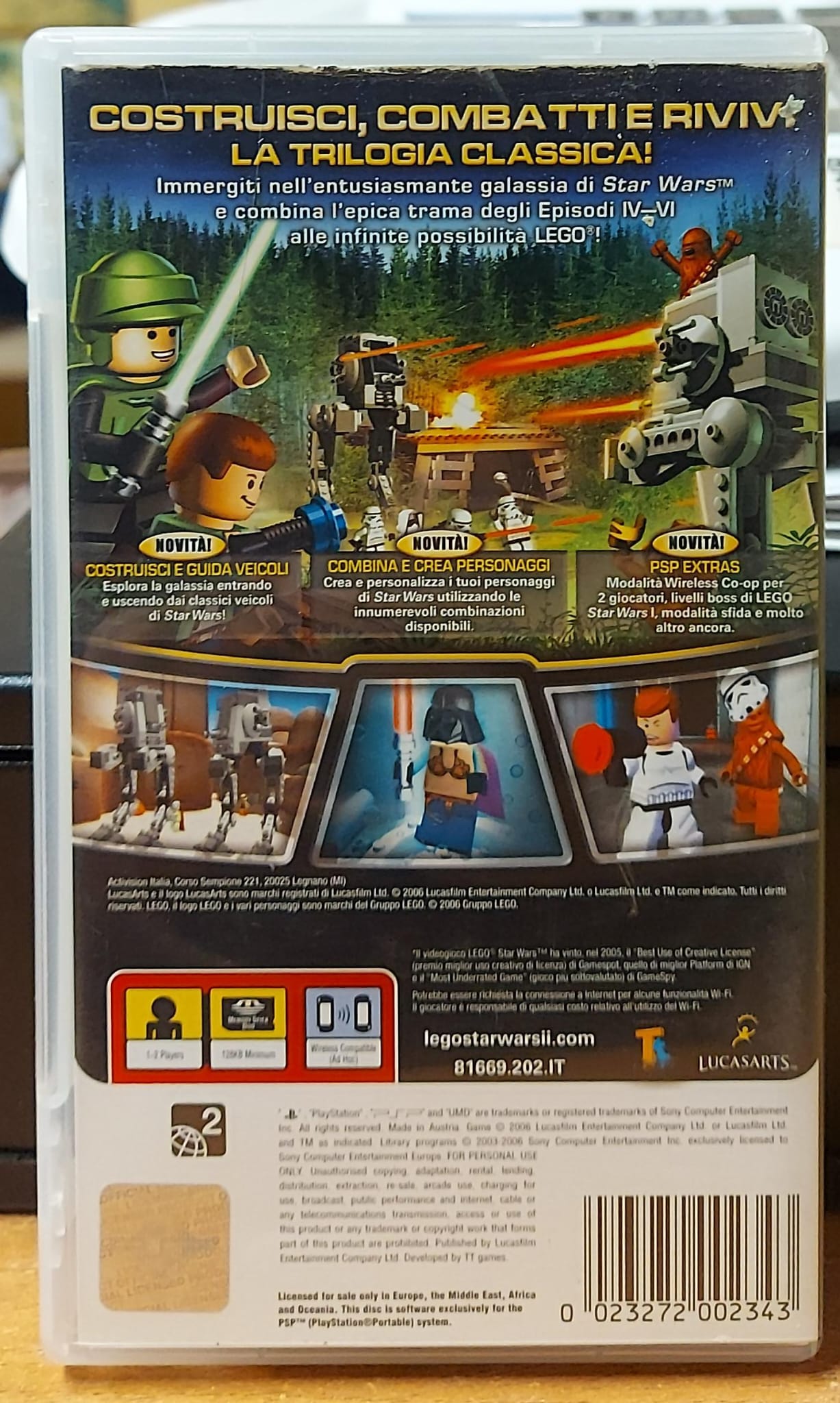LEGO STAR WARS 2 LA TRILOGIA CLASSICA
