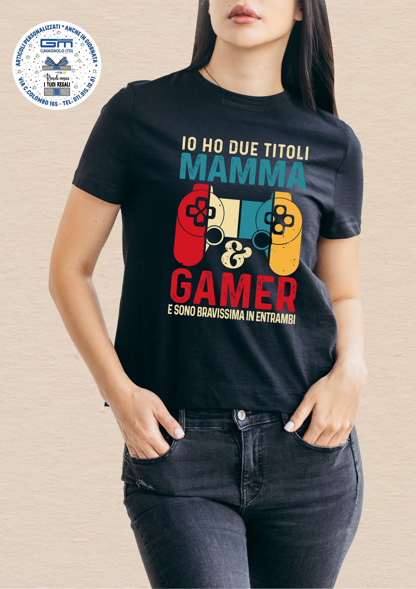 TSHIRT - MAMMA GAMER