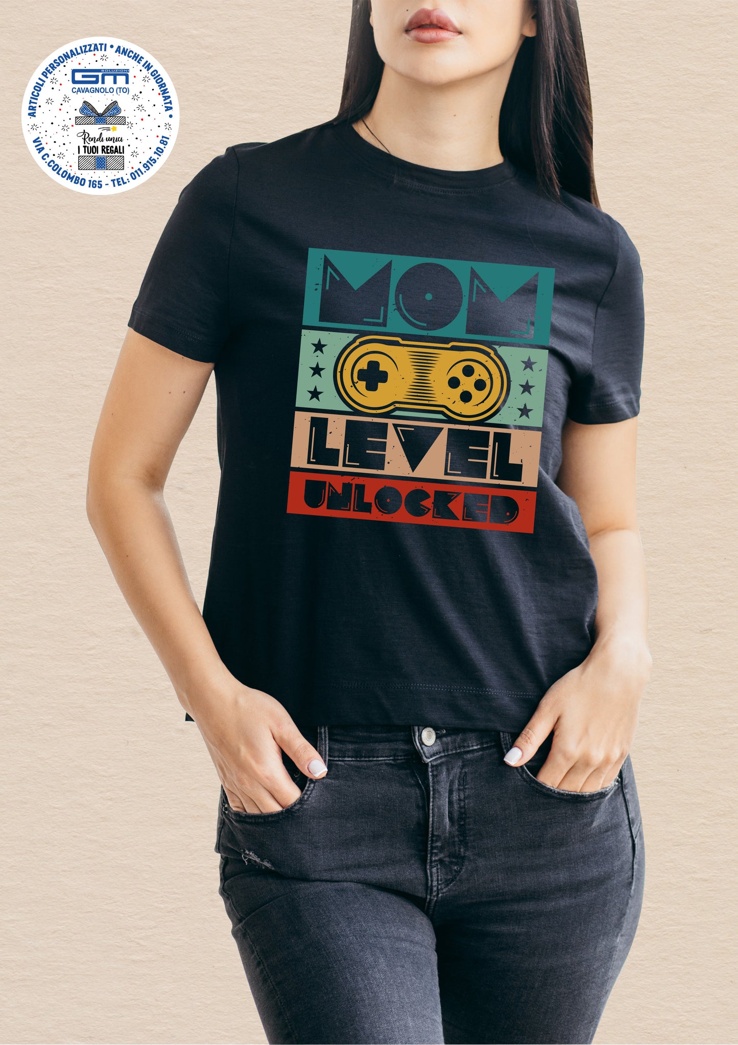 TSHIRT - MAMMA LEVEL UNLOCKED