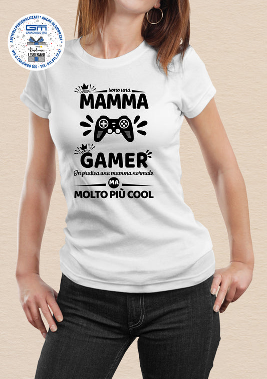 TSHIRT - MAMMA GAMER COOL