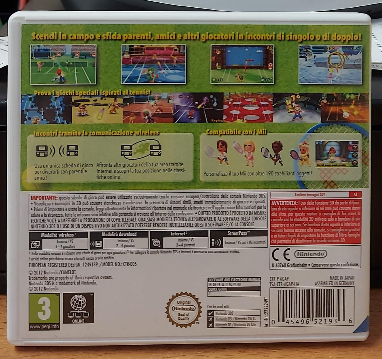 MARIO TENNIS OPEN