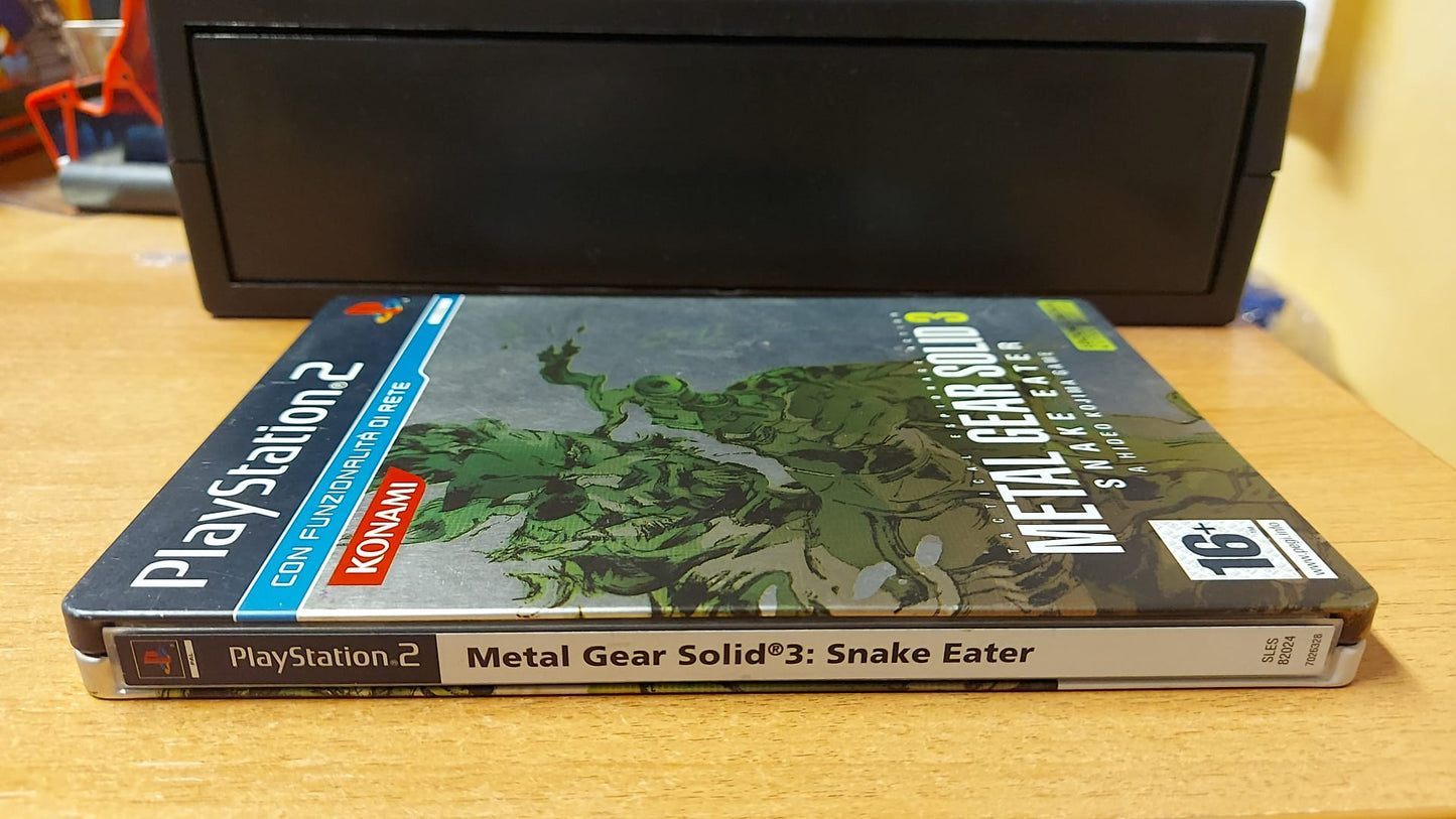 METAL GEAR SOLID 3 SNAKE EATER EDIZIONE LIMITATA CON STEELBOOK