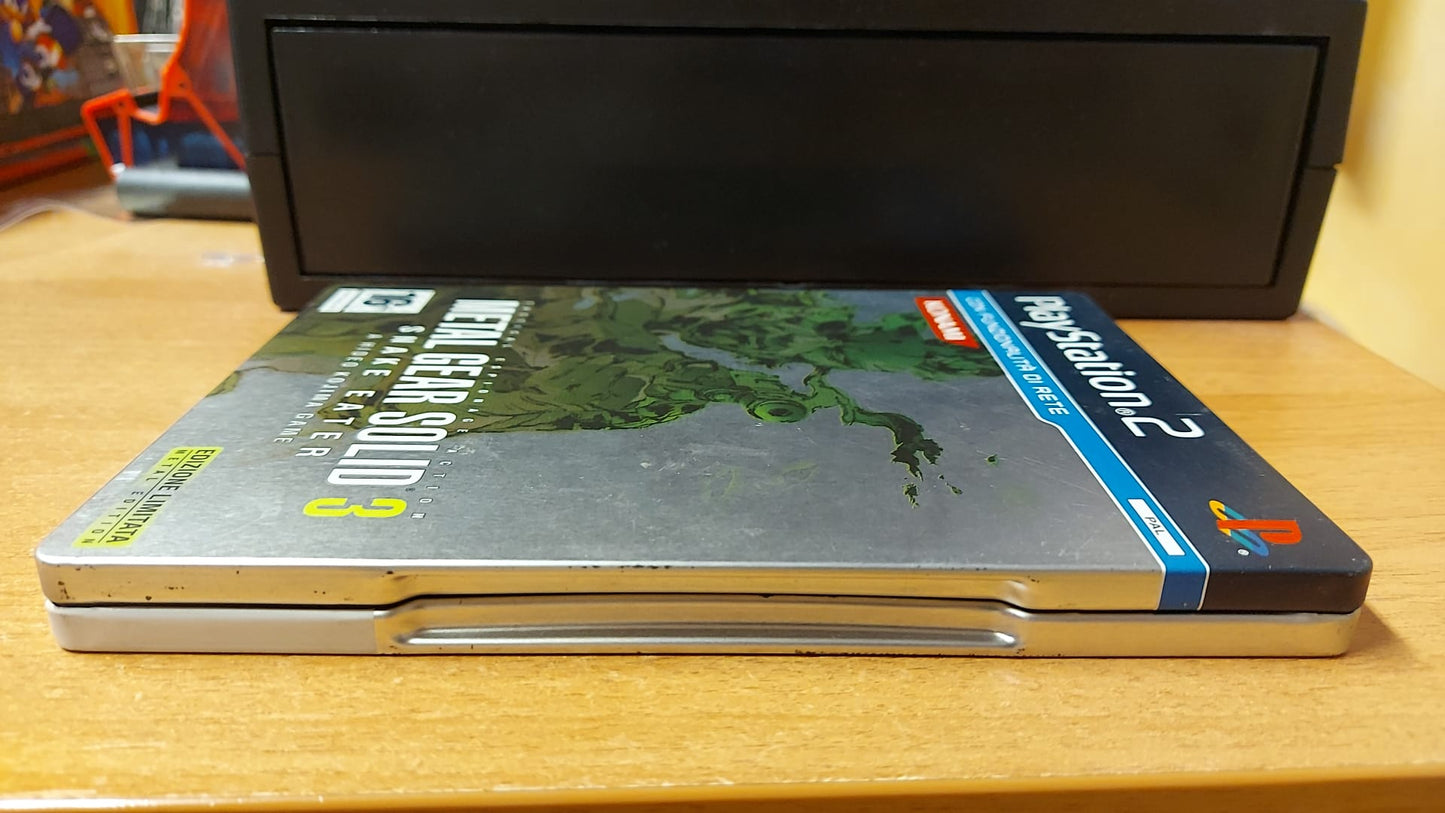METAL GEAR SOLID 3 SNAKE EATER EDIZIONE LIMITATA CON STEELBOOK
