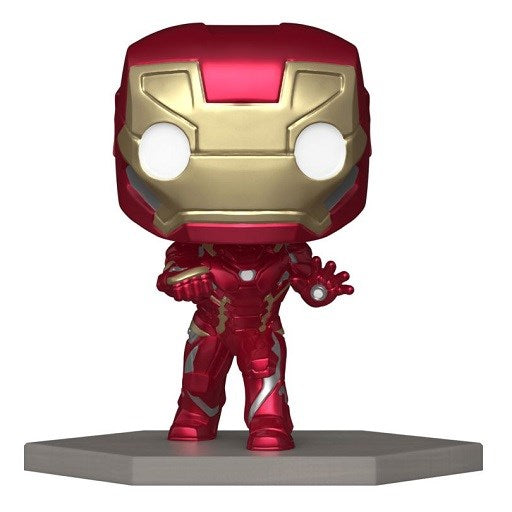 MARVEL: CIVIL WAR BUILD A SCENE - IRON MAN (EXCLUSIVE) 9CM