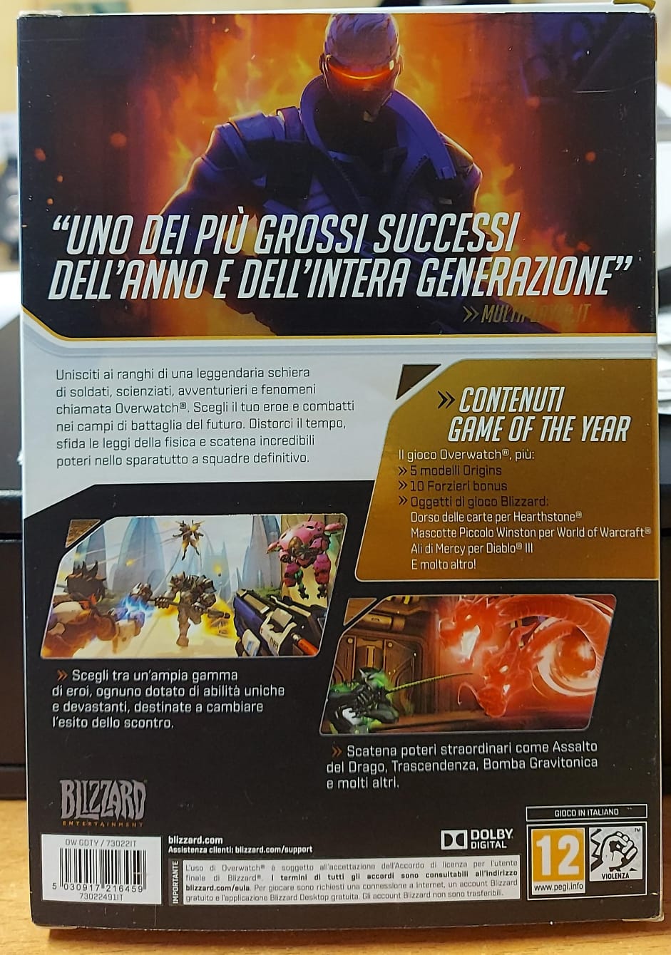 OVERWATCH GAME OF THE YEAR EDITION