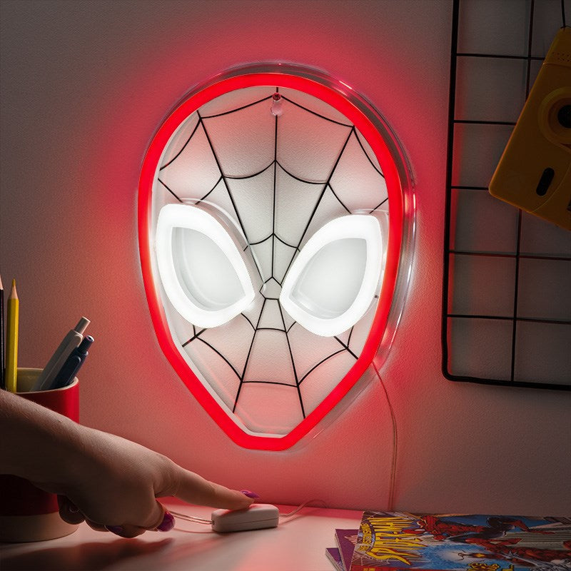 PALADONE - MARVEL SPIDERMAN WALL MOUNTABLE LED NEON LIGHT