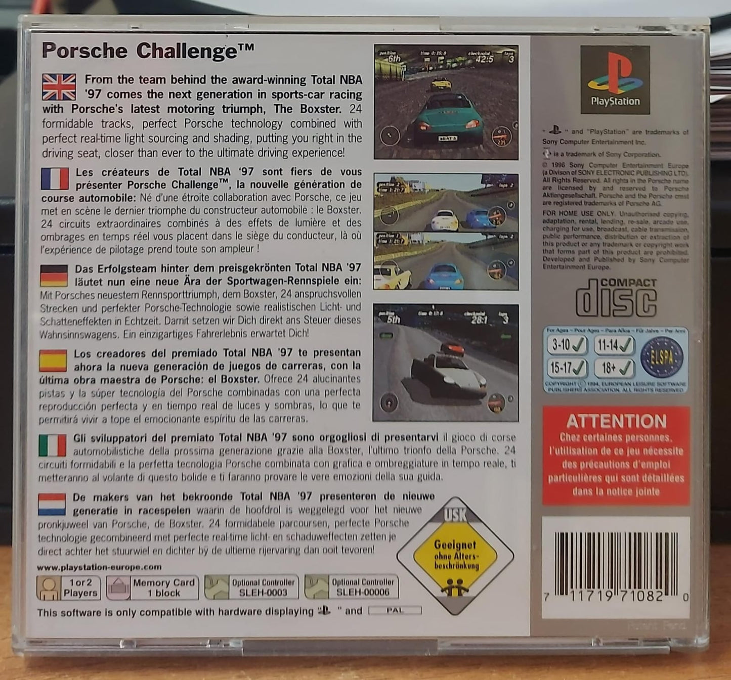 PORSCHE CHALLENGE - PLATINUM